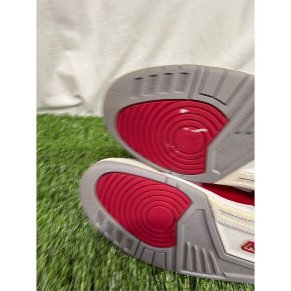 Men's Size 10 - Nike Air Jordan 3 Retro "Cardinal Red" Mid Top Basketball Shoes - Picture 5 of 9
